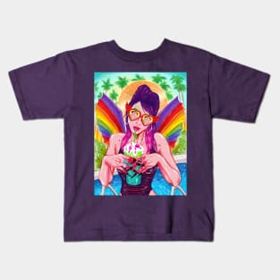 Rainbow Venus Kids T-Shirt